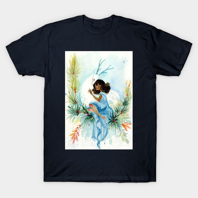 Winter Fairy T-Shirt by Alina Chau